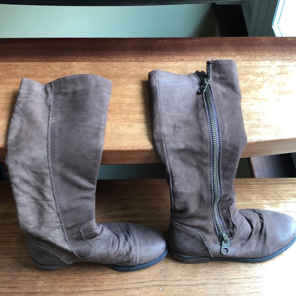 Steve Madden Tall Brown Gently Used Boots